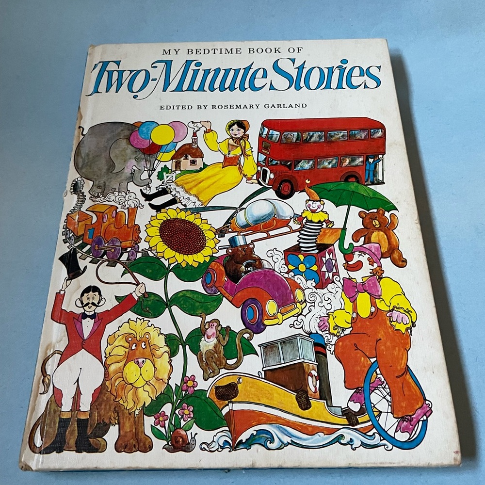 GUC My Bedtime Book of Two-Minute Stories: Rosemary Garland, 1969 Ed